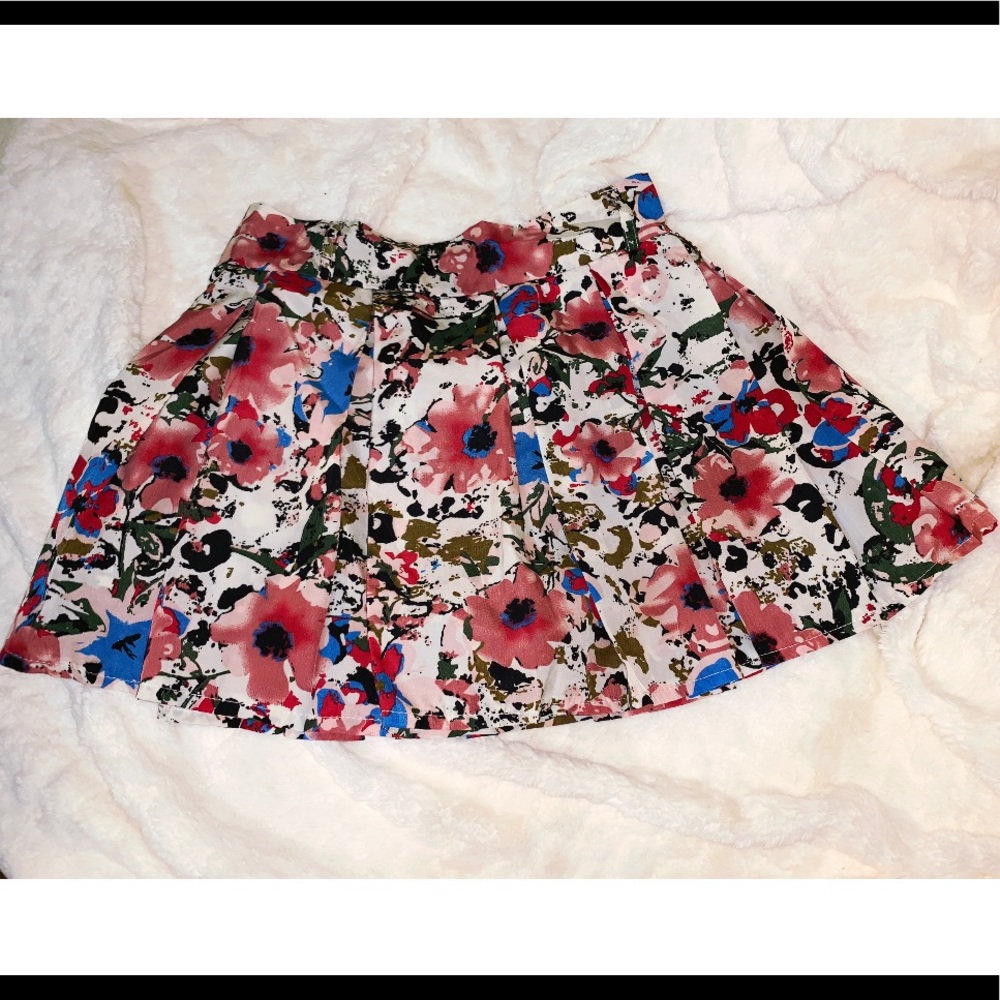 Floral Skort